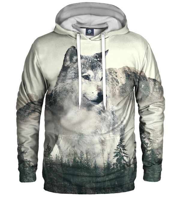 Aloha From Deer Aloha From Deer Unisex's Mighty Wolf Hoodie H-K AFD1049