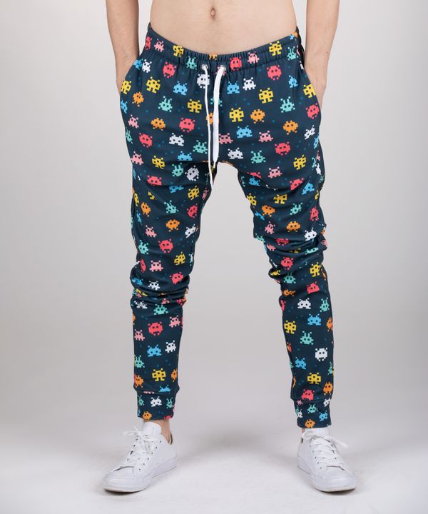 Aloha From Deer Aloha From Deer Unisex's Space Invaders Sweatpants SWPN-PC AFD365