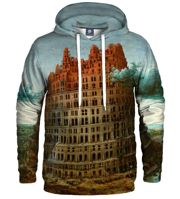 Aloha From Deer Aloha From Deer Unisex's Tower Of Babel Hoodie H-K AFD432