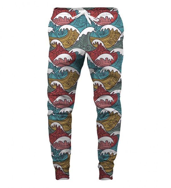 Aloha From Deer Aloha From Deer Unisex's Tribal Waves Sweatpants SWPN-PC AFD556