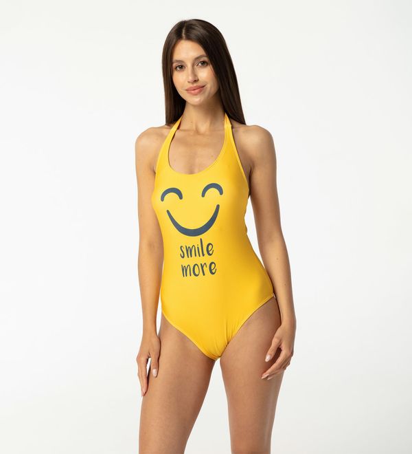 Aloha From Deer Aloha From Deer Woman's Smile Open Back Swimsuit SSOB AFD1005