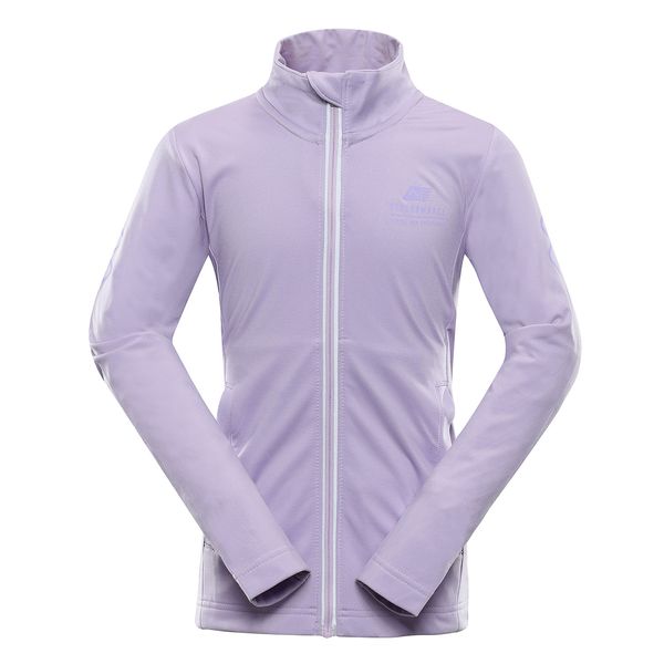 ALPINE PRO Children's quick-drying sweatshirt ALPINE PRO FRASEBO pastel lilac