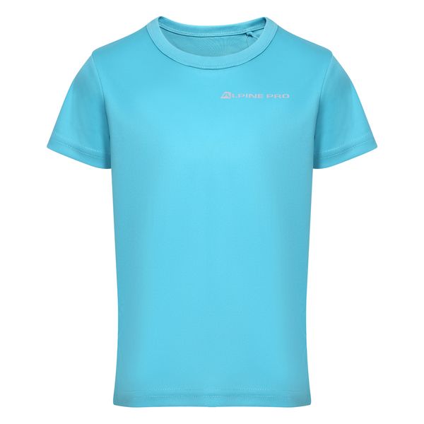 ALPINE PRO Children's quick-drying T-shirt ALPINE PRO CLUNO scuba blue