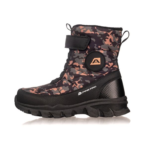 ALPINE PRO Children's winter shoes with PTX membrane ALPINE PRO UDEWO ivy green