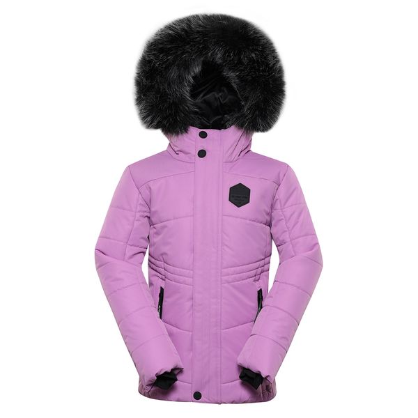ALPINE PRO Kids jacket with membrane PTX ALPINE PRO MOLIDO violet