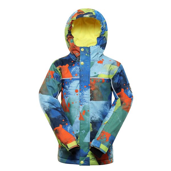 ALPINE PRO Kids ski jacket with membrane ALPINE PRO ZAWERO new navy variant pb