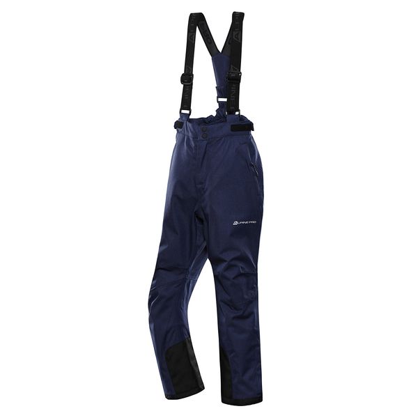 ALPINE PRO Kids ski pants with membrane ALPINE PRO LERMONO new navy