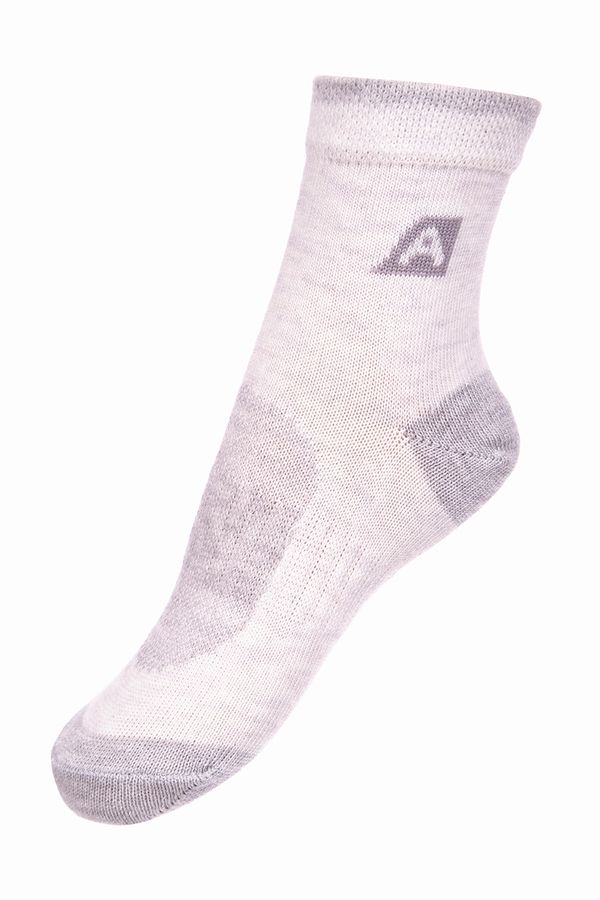 ALPINE PRO Kids socks coolmax ALPINE PRO 3RAPID 2 white