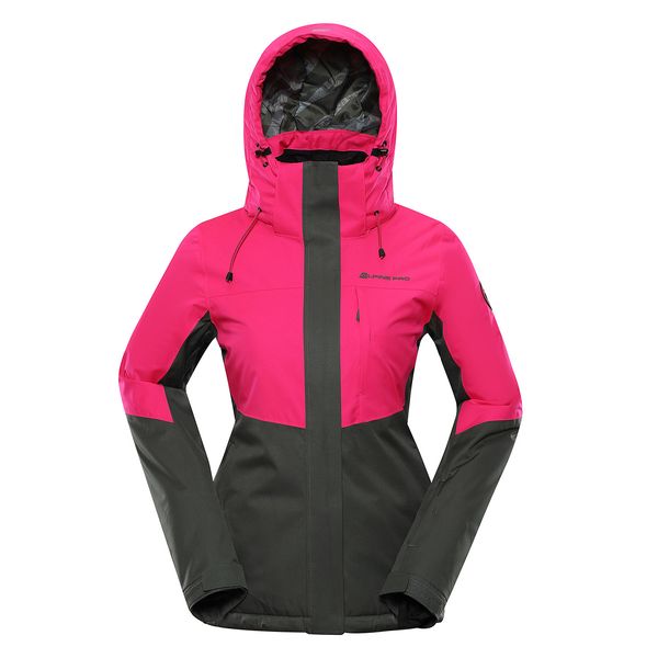 ALPINE PRO Ladies ski jacket with membrane PTX ALPINE PRO SARDARA 5 petrol