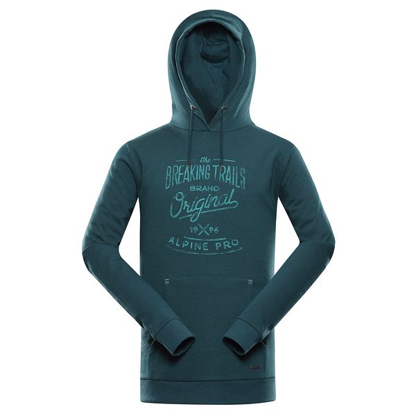 ALPINE PRO Men's cotton sweatshirt ALPINE PRO KYTOR sea moss