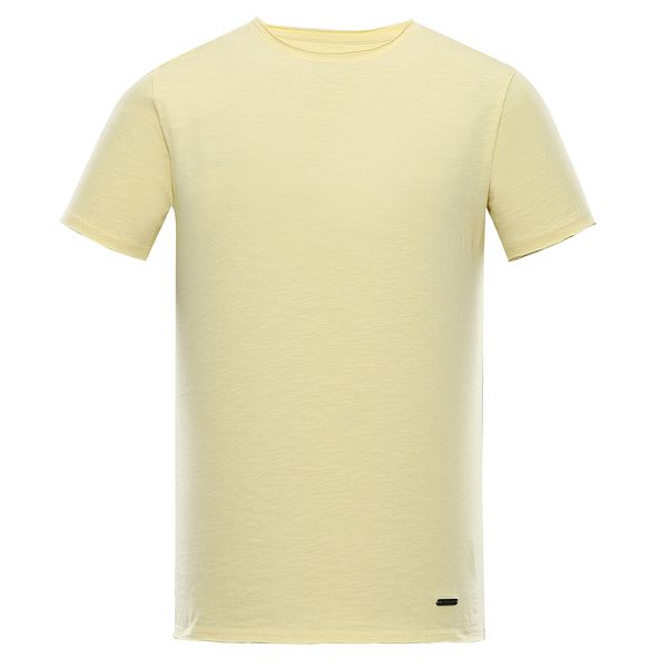 ALPINE PRO Men's cotton T-shirt ALPINE PRO DRAN mellow yellow