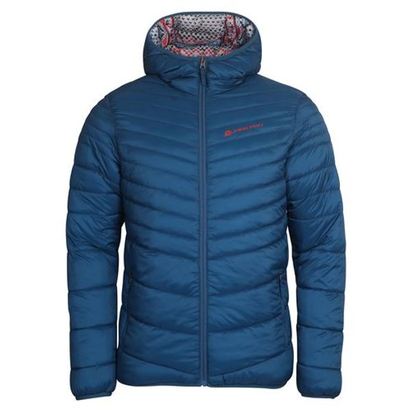 ALPINE PRO Men's double-sided jacket hi-therm ALPINE PRO MICHR blue sapphire variant PA