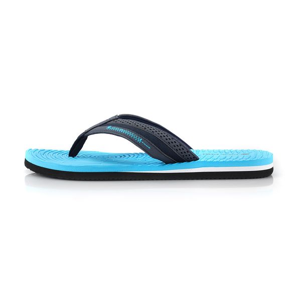 ALPINE PRO Men's flip-flops ALPINE PRO BERN neon atomic blue