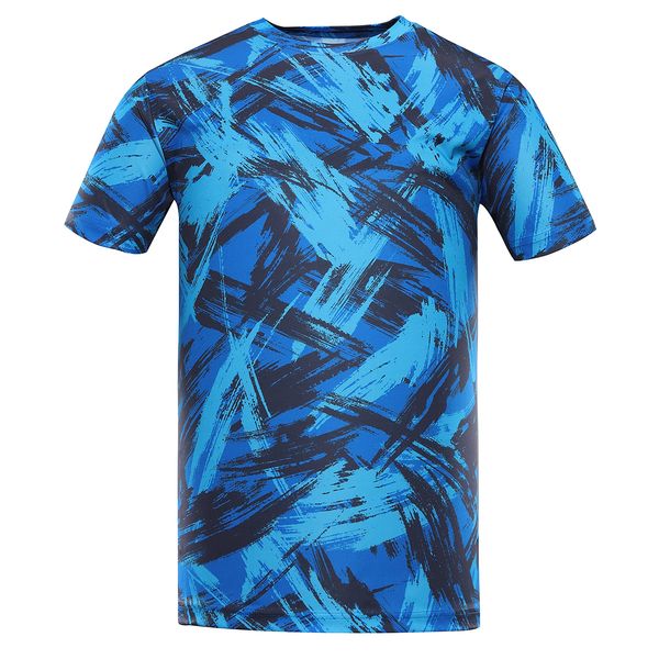 ALPINE PRO Men's functional T-shirt ALPINE PRO QUATR neon atomic blue variant PE