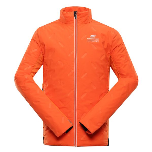 ALPINE PRO Men's jacket with dwr ALPINE PRO BARIT spicy orange