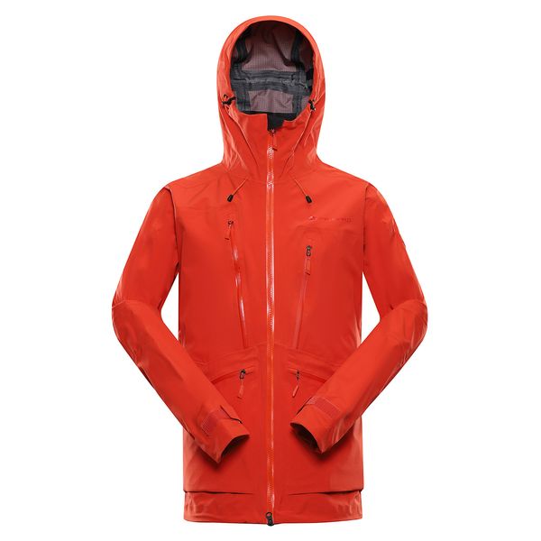ALPINE PRO Men's jacket with membrane ALPINE PRO CORT orange.com