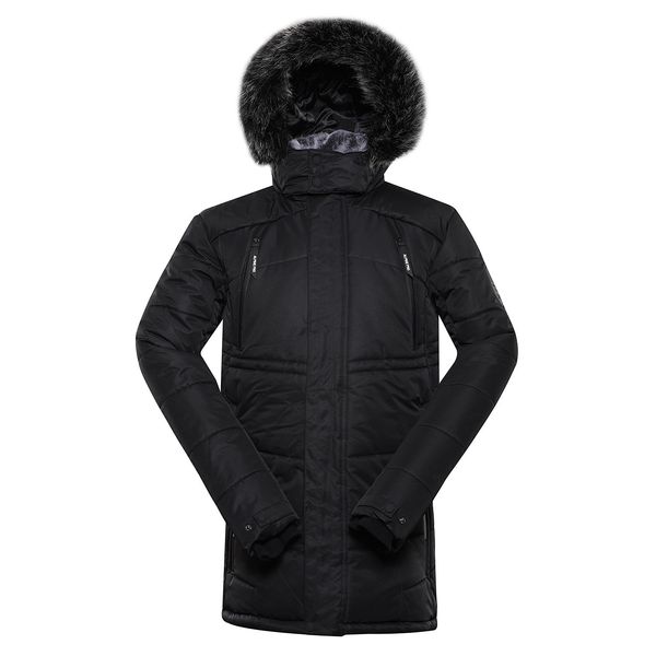 ALPINE PRO Men's jacket with membrane ALPINE PRO MOLID black