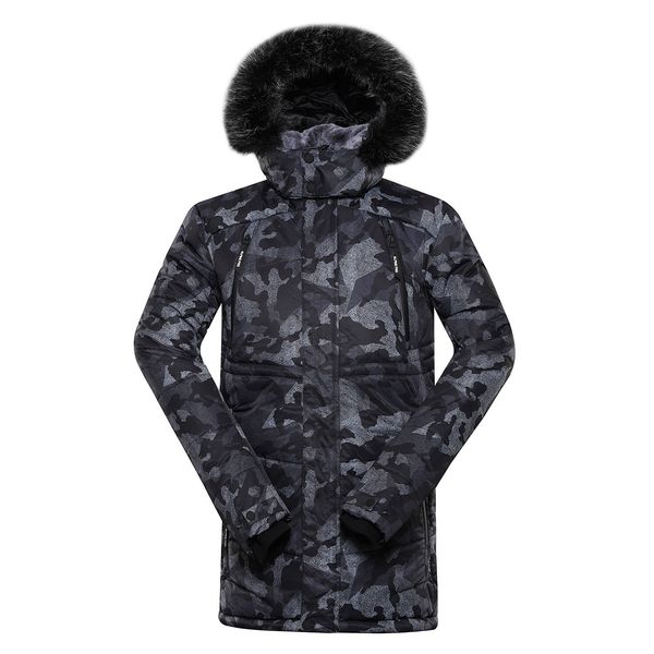 ALPINE PRO Men's jacket with membrane ALPINE PRO MOLID black variant pb