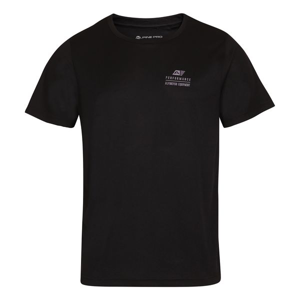ALPINE PRO Men's quick-drying T-shirt ALPINE PRO CLUN black