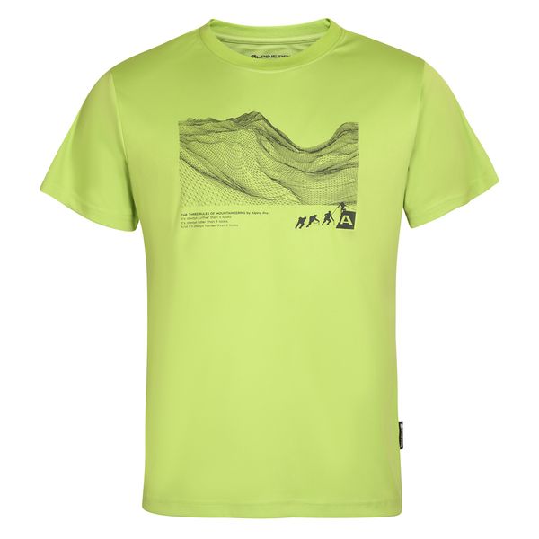ALPINE PRO Men's quick-drying T-shirt ALPINE PRO SYFOT lime green variant PC