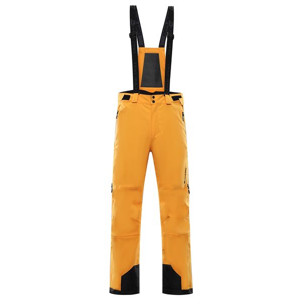 ALPINE PRO Men's ski pants with membrane ptx ALPINE PRO NUDD 6 radiant yellow