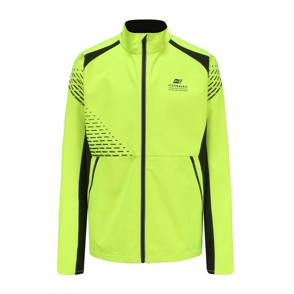 ALPINE PRO Men's softshell jacket ALPINE PRO GESSEC neon safety yellow