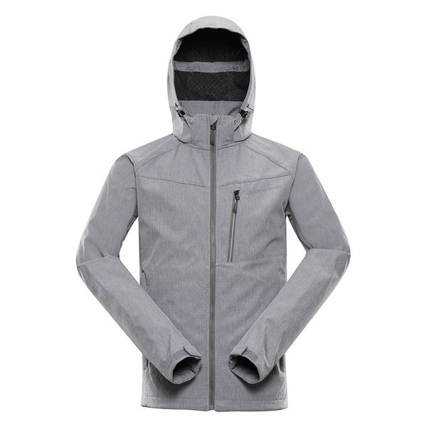 ALPINE PRO Men's softshell jacket with membrane ALPINE PRO LANC high rise