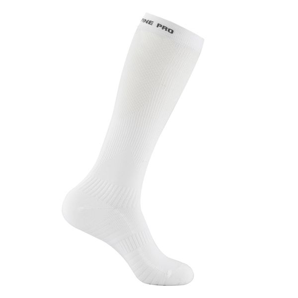 ALPINE PRO Unisex socks with antibacterial treatment ALPINE PRO REDOVICO 2 white