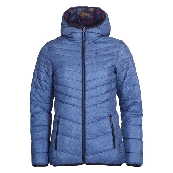 ALPINE PRO Women's double-sided jacket hi-therm ALPINE PRO MICHRA silver lake blue variant pb