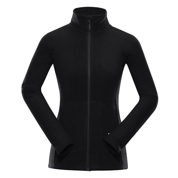 ALPINE PRO Women's fleece sweatshirt ALPINE PRO GARIMA black