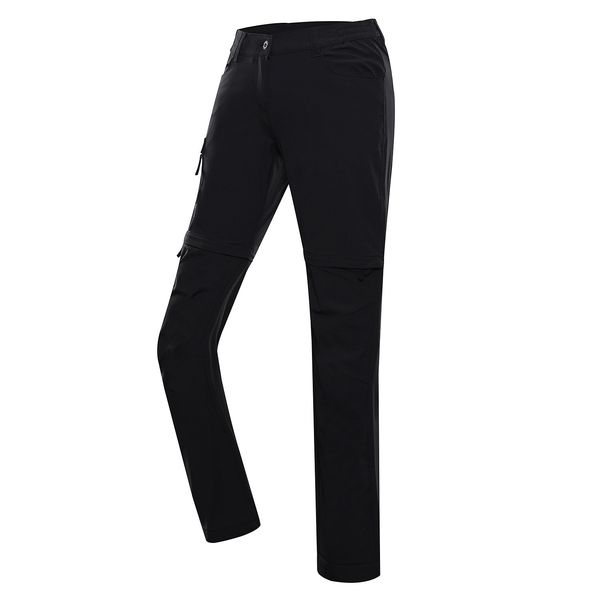 ALPINE PRO Women's outdoor pants with detachable legs ALPINE PRO NESCA black