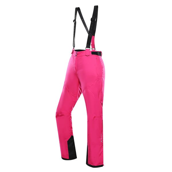 ALPINE PRO Women's PTX Diaphragm Ski Pants ALPINE PRO ANIKA 3 pink glo