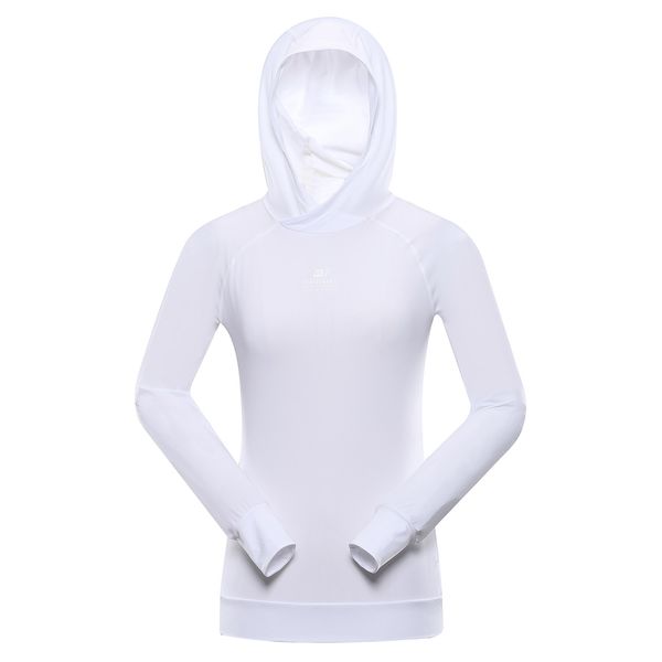 ALPINE PRO Women's quick-drying sweatshirt ALPINE PRO LIGHTA white