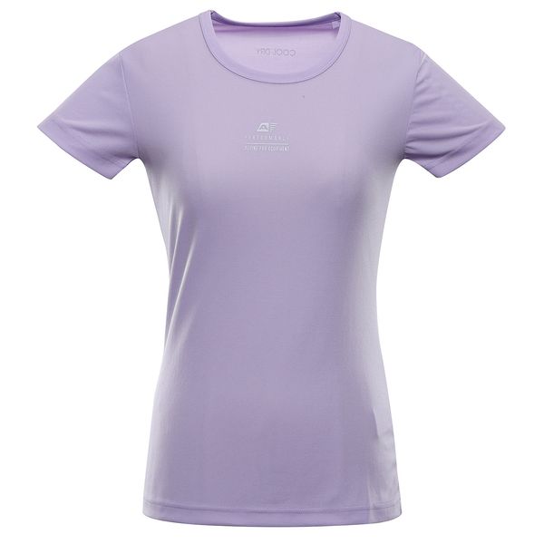 ALPINE PRO Women's quick-drying T-shirt ALPINE PRO BASIKA pastel lilac