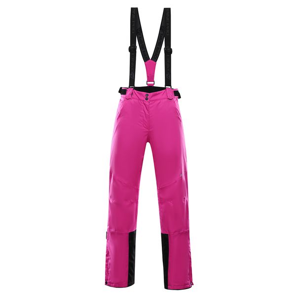 ALPINE PRO Women's ski pants with membrane ALPINE PRO ANIKA 2 fuchsia