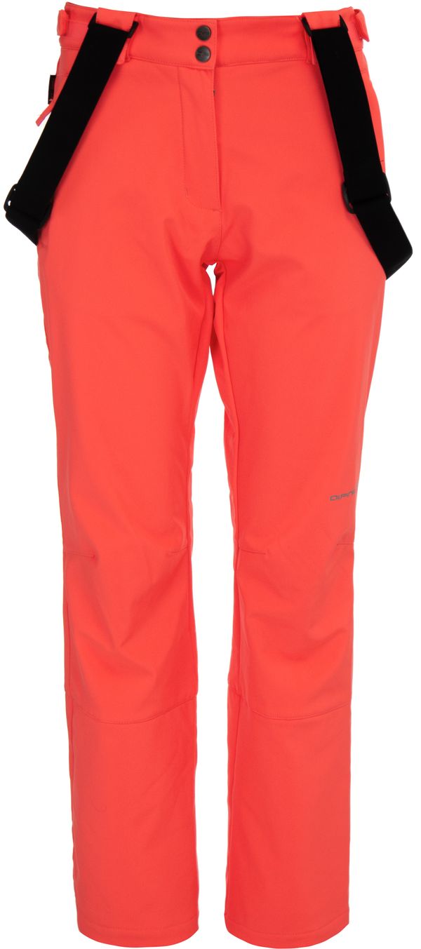 ALPINE PRO Women's trousers ALPINE PRO ARGA neon coral