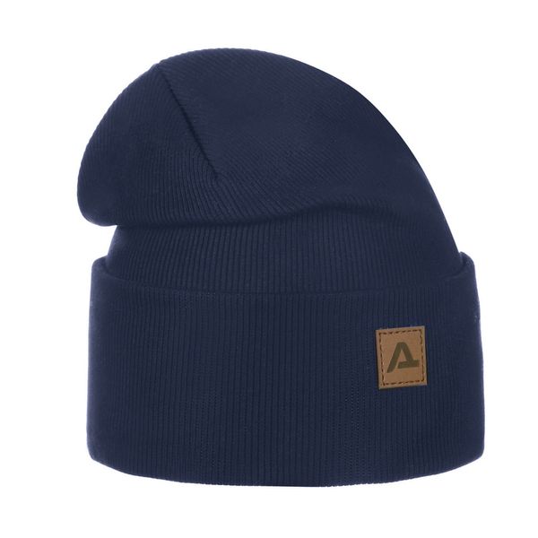 Ander Ander Unisex's Beanie Hat BS02 Navy Blue