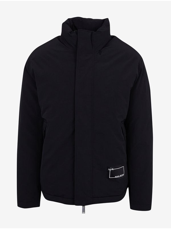 Armani Black Men's Winter Jacket Armani Exchange - Men's