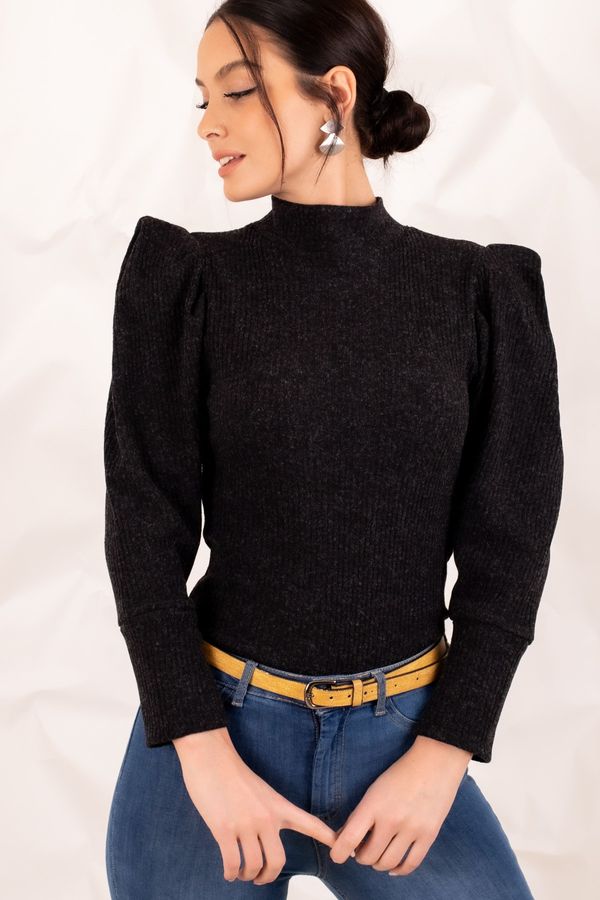 armonika armonika Sweater - Black - Slim fit