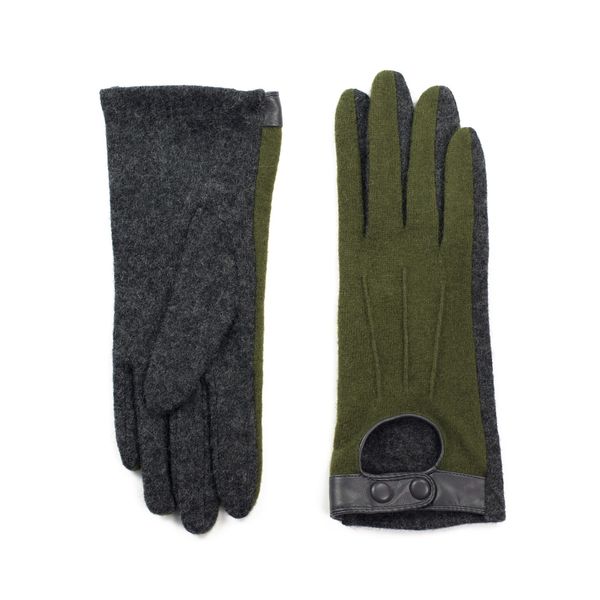Art of Polo Art Of Polo Woman's Gloves rk19290 Graphite/Olive