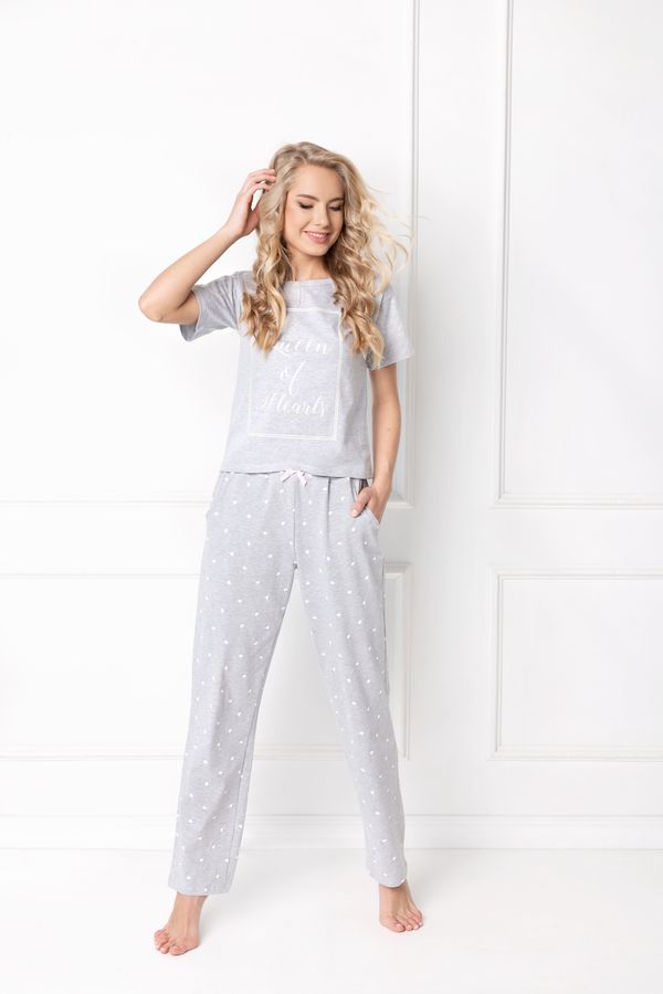 Aruelle Warm Long Grey Pajamas Grey