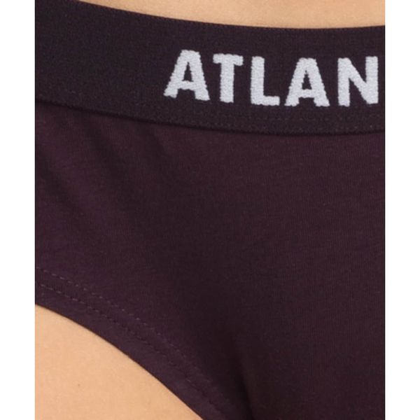 Atlantic 3-PACK Dámské kalhotky ATLANTIC Hipster - zelené/fialové/fialové