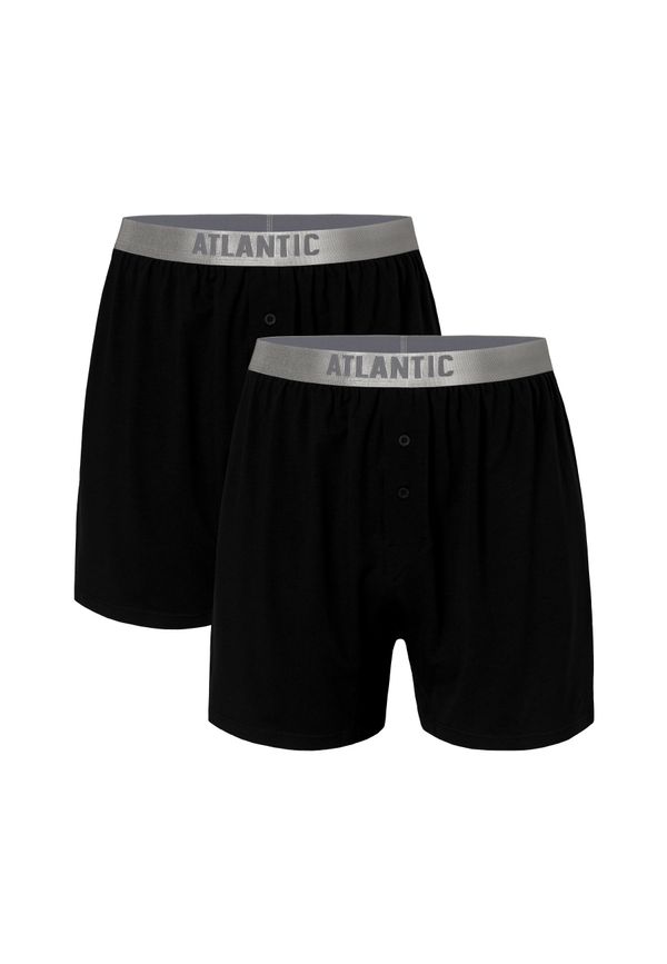 Atlantic Man Cotton Boxers Pima ATLANTIC - black