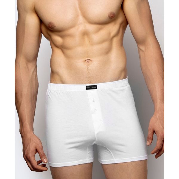 Atlantic Men´s boxer shorts ATLANTIC white