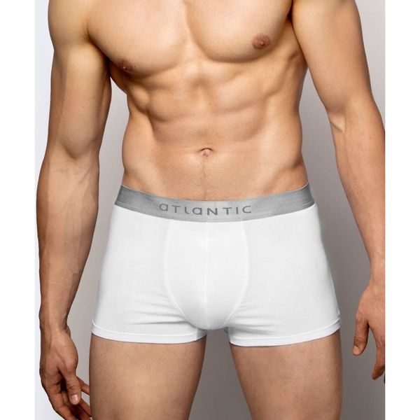 Atlantic Men's boxers ATLANTIC white