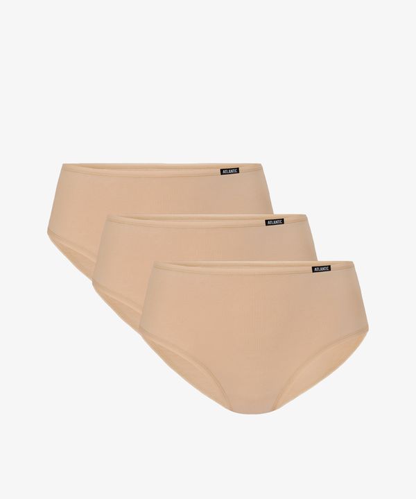Atlantic Women's classic panties ATLANTIC 3Pack - beige