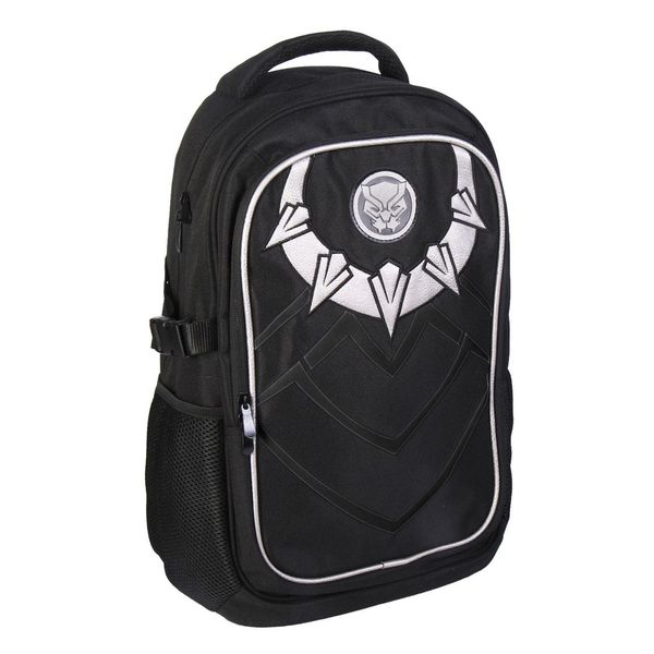 AVENGERS BACKPACK CASUAL TRAVEL AVENGERS BLACK PANTHER