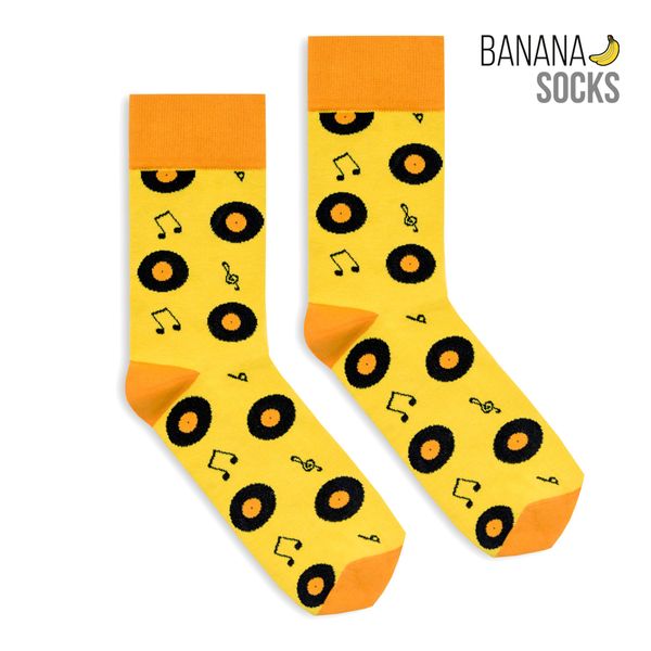Banana Socks Banana Skarpety Unisex's Skarpety Klasyczny Winyl