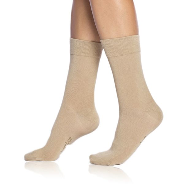 Bellinda Bellinda BAMBOO LADIES COMFORT SOCKS - Classic women's socks - beige