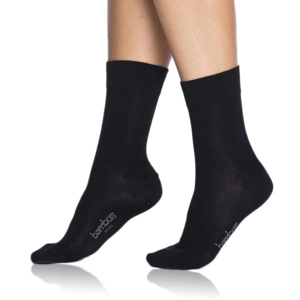Bellinda Bellinda BAMBOO LADIES COMFORT SOCKS - Classic Women's Socks - Black